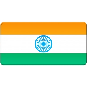Placa steag India