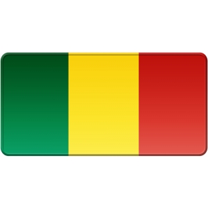 Placa steag Mali