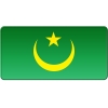Placa steag Mauritania